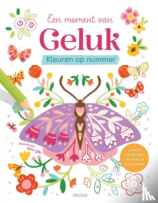  - Kleuren op nummer - Een moment van Geluk