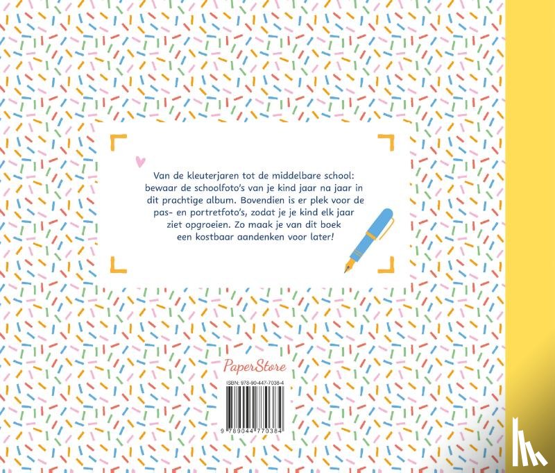ZNU - Mijn schoolfoto's Album (confetti)