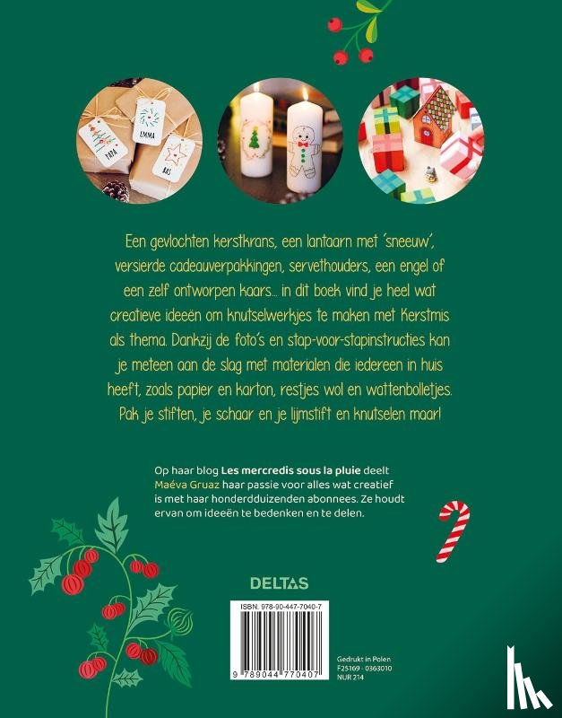 GRUAZ, MAÉVA - Het mooiste Kerstknutselboek