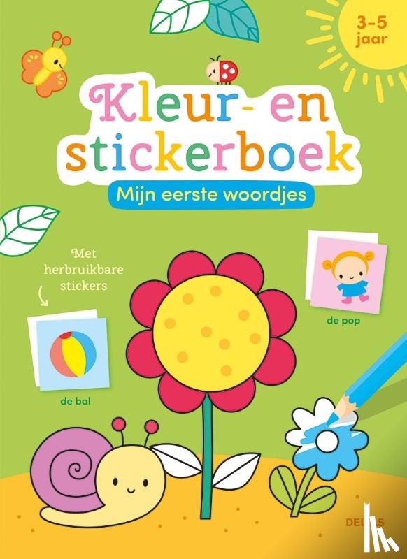 ZNU - Mijn eerste woordjes kleur- en stickerboek (3-5 j.)