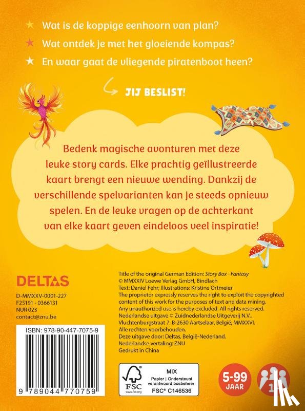 FEHR, DANIEL - Fantasy Story Cards