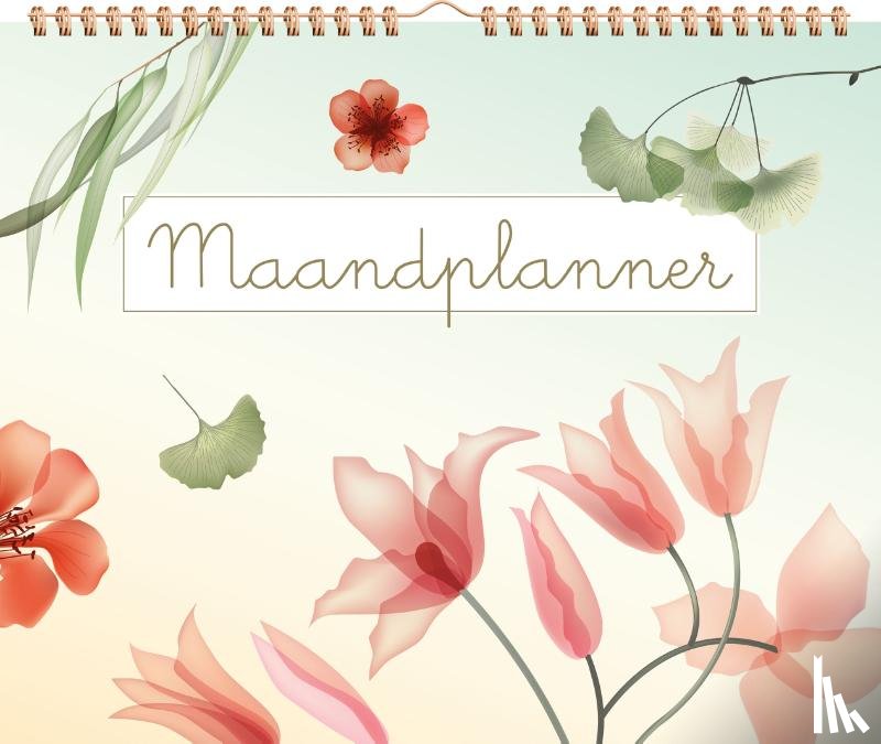 ZNU - Maandplanner transparante bloemen