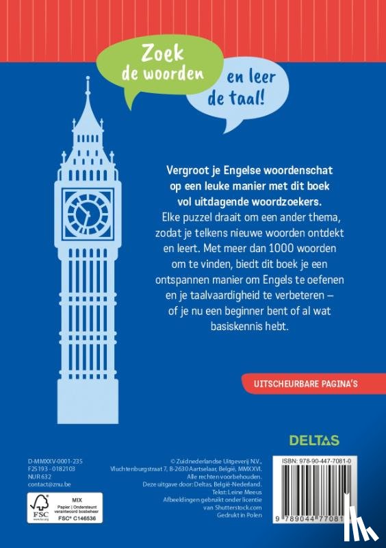 MEEUS, LEINE - Woordzoekers Engels