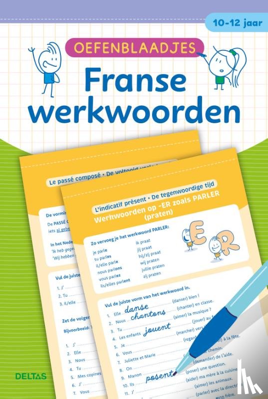 Gomes, Jessica - Oefenblaadjes - Franse werkwoorden (10-12 j.)