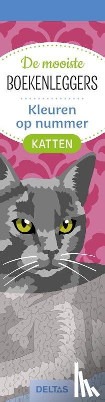  - De mooiste kleurboekenleggers Kleuren op nummer - Katten