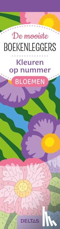  - De mooiste kleurboekenleggers Kleuren op nummer - Bloemen