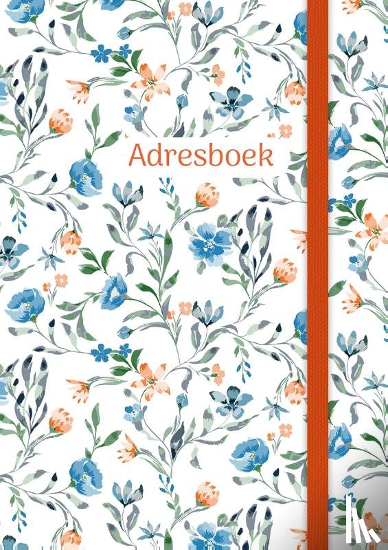  - Adresboek (klein) - Romantic Flowers