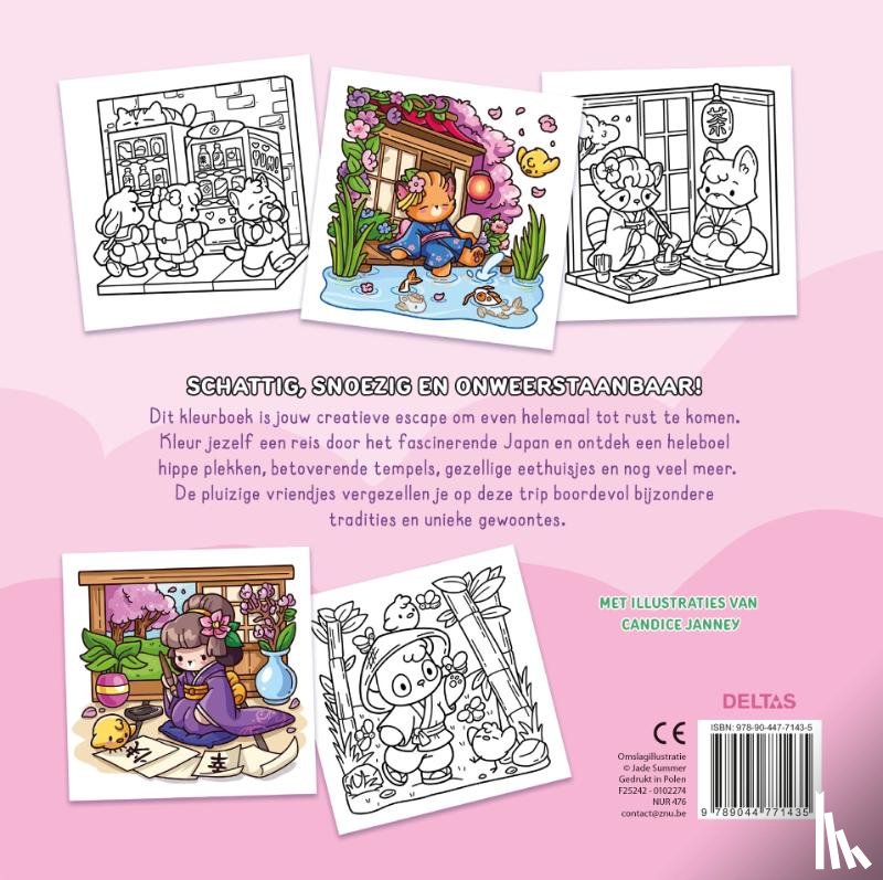  - Cozy Japan - Comfy kleurboek Jade Summer