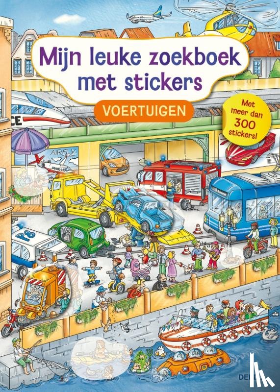 ZNU - Mijn leuke zoekboek met stickers - Voertuigen