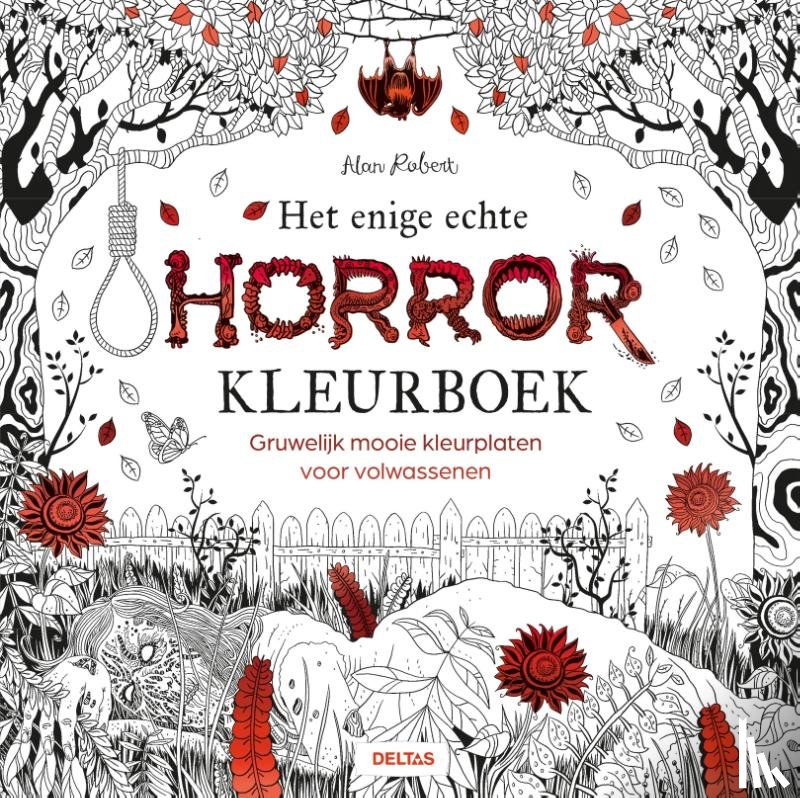 ROBERT, ALAN - Het enige echte horror kleurboek