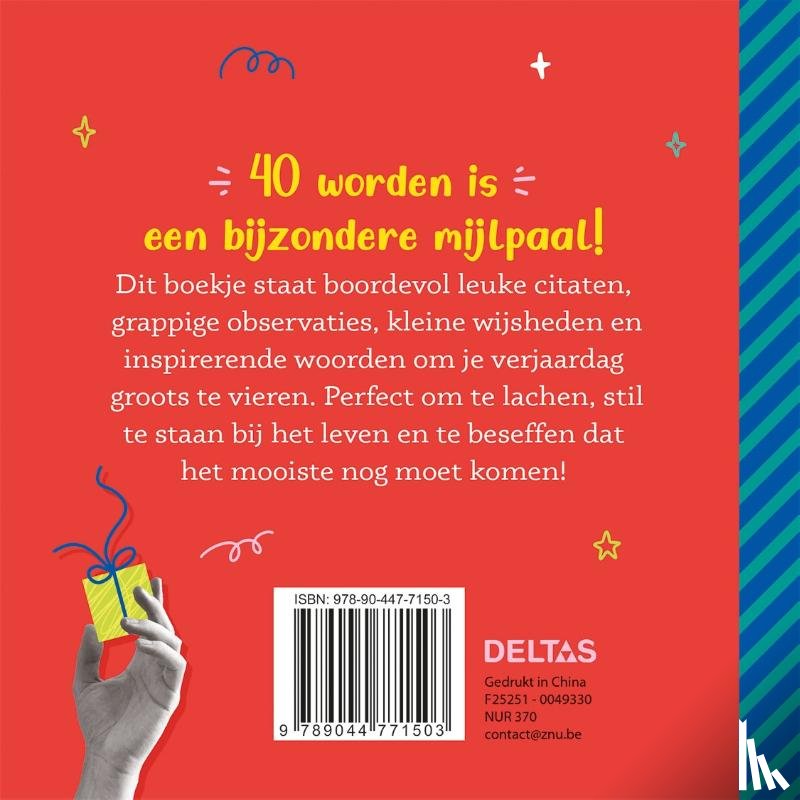  - 40 jaar Gefeliciteerd!