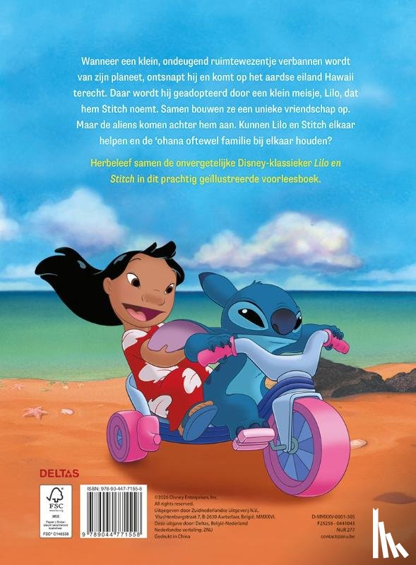  - Disney verhalenboek Lilo & Stitch