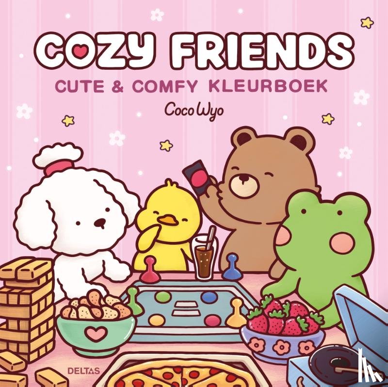  - Cozy Friends Cute & Comfy kleurboek Coco Wyo