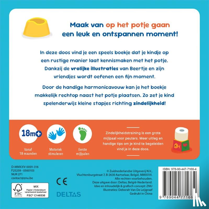 ZNU - Klaar voor het potje! - Harmonicaboekje