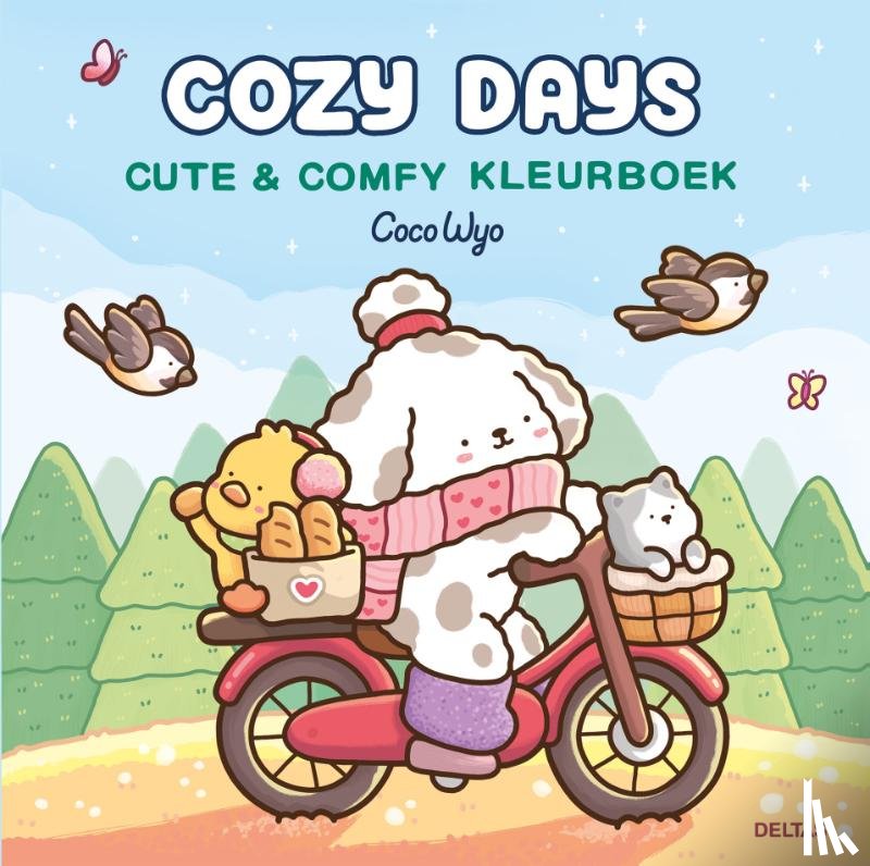  - Cozy Days Cute & Comfy kleurboek Coco Wyo