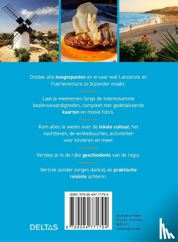 LEE, PHIL - Rough Guides Compact - Lanzarote en Fuerteventura