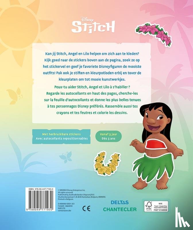  - Disney Sticker Fun Stitch