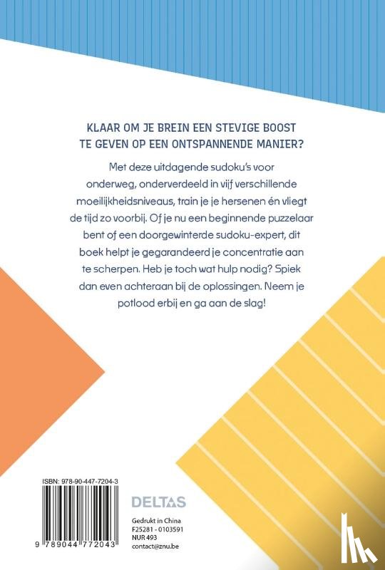 ZNU - Brain Boosters - Sudoku's voor onderweg