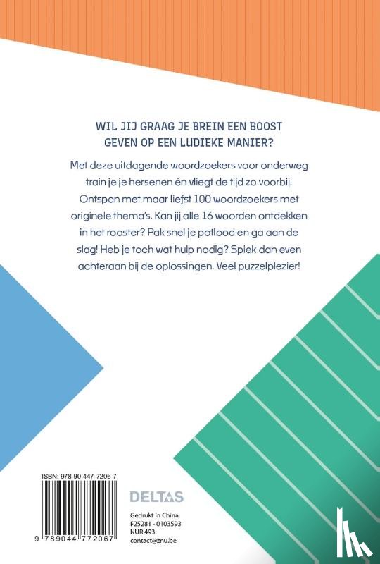 ZNU - Brain Boosters - Woordzoekers voor onderweg