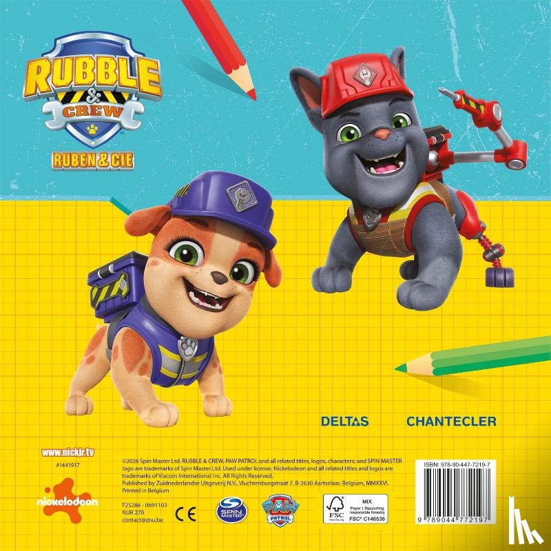  - Rubble & Crew Color Fun