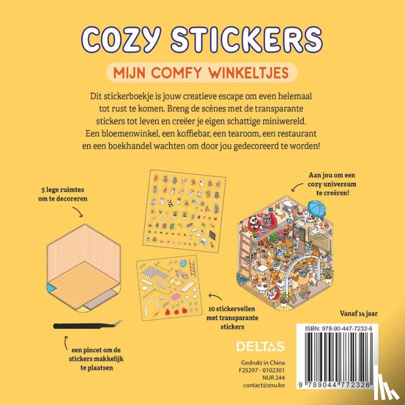  - Cozy Stickers - Mijn comfy winkeltjes