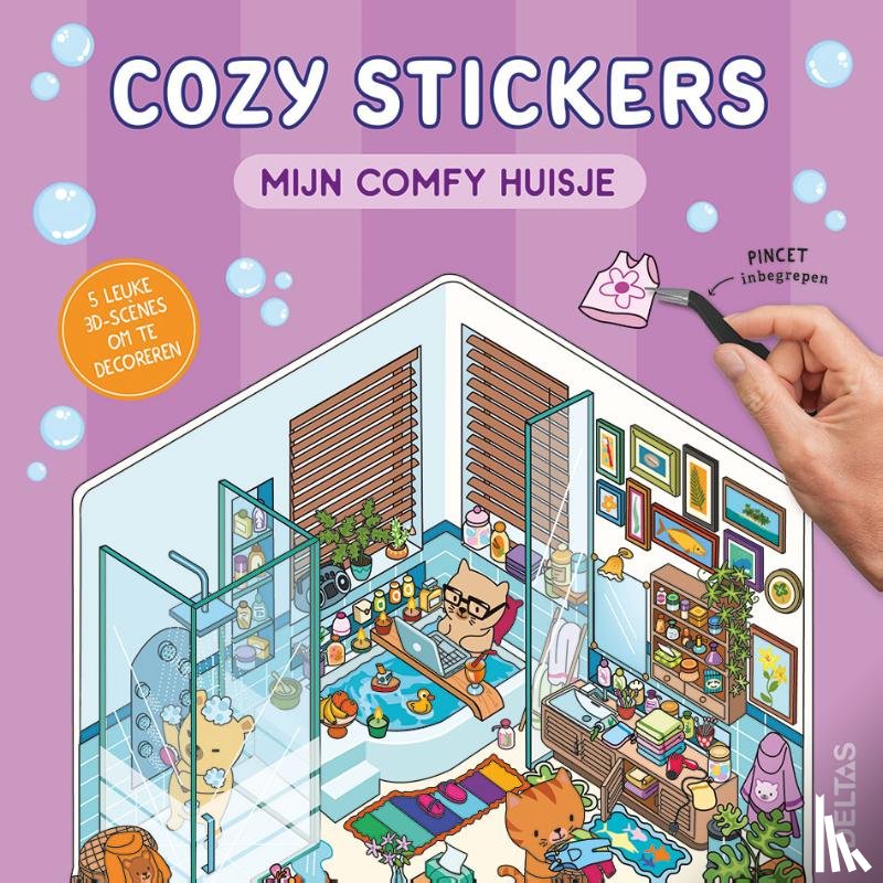  - Cozy Stickers - Mijn comfy huisje