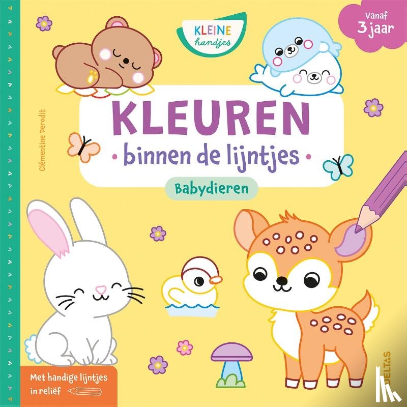  - Kleuren binnen de lijntjes Babydieren