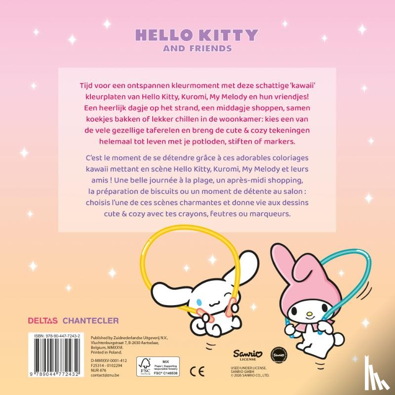  - Hello Kitty and Friends Cute & Cozy Color