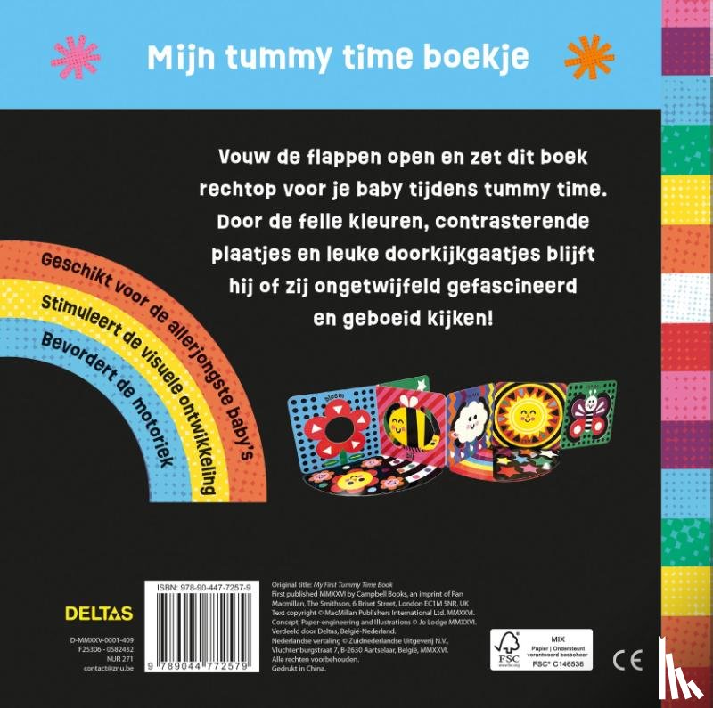  - Baby speelt - Mijn tummy time boekje (vanaf 12 weken)