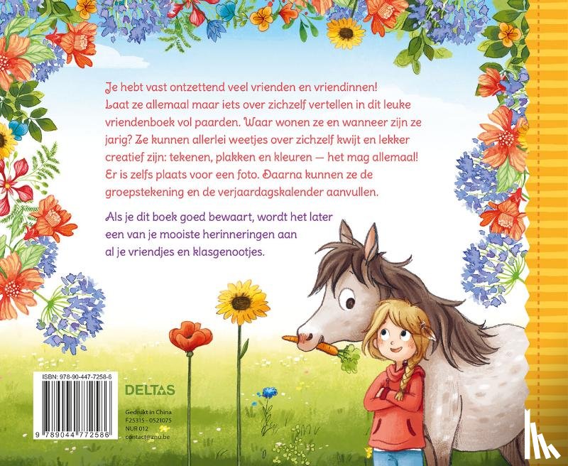  - Dol op paarden vriendenboek