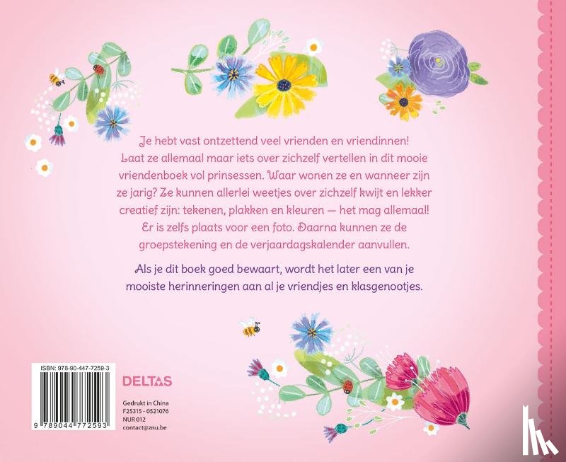  - Lieve prinsessen vriendenboek