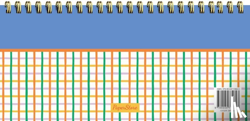  - Studieplanner (Spiraal) - Colorful Squares