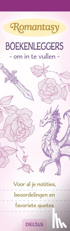 ZNU - Boekenleggers om in te vullen Romantasy