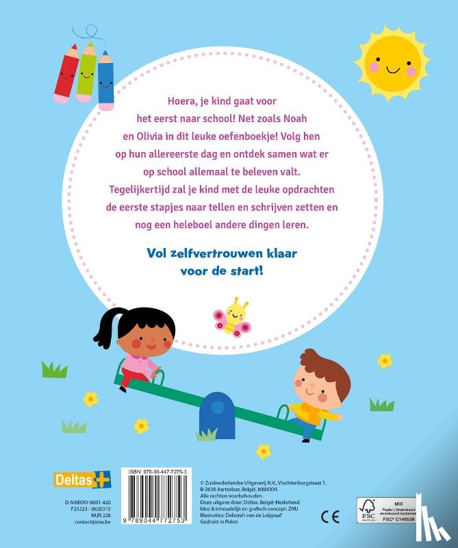  - Voor het eerst naar school - Speel- en oefenboek