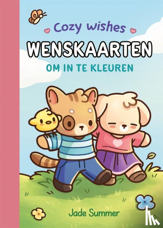  - Cozy wishes - Wenskaarten om in te kleuren Jade Summer