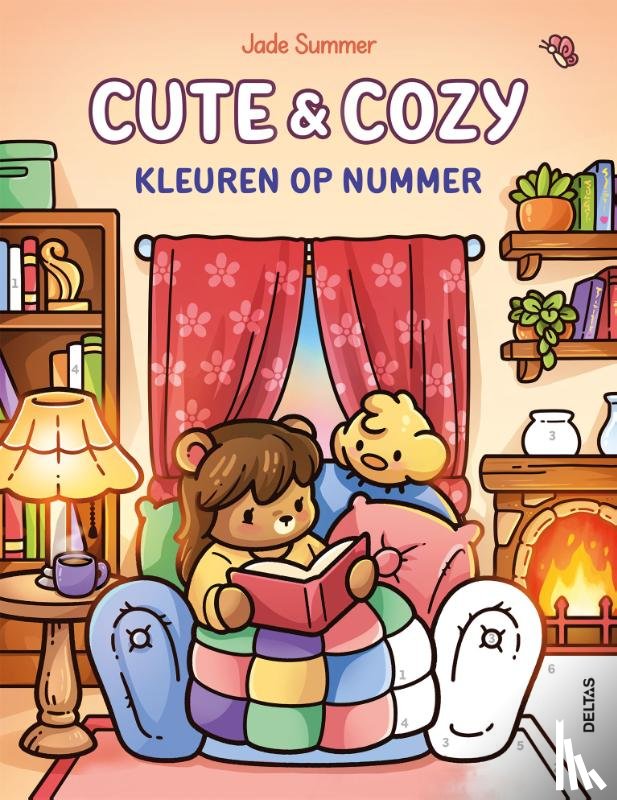  - Cute & Cozy kleuren op nummer - Jade Summer