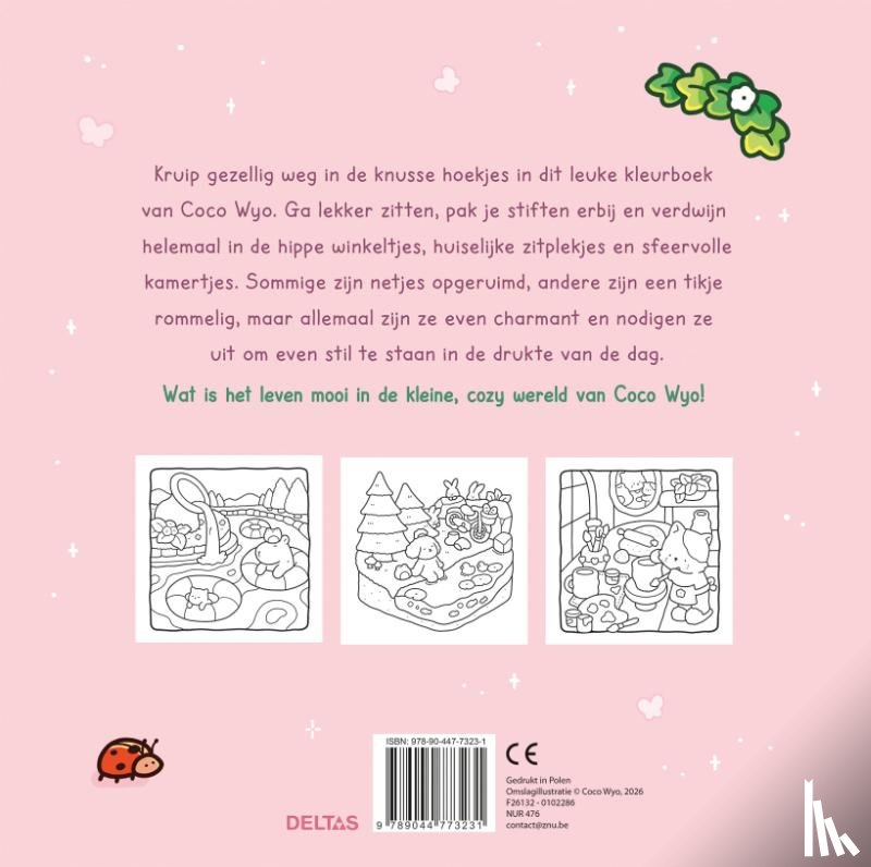 Coco Wyo - Comfy Corner Cute & Cozy kleurboek