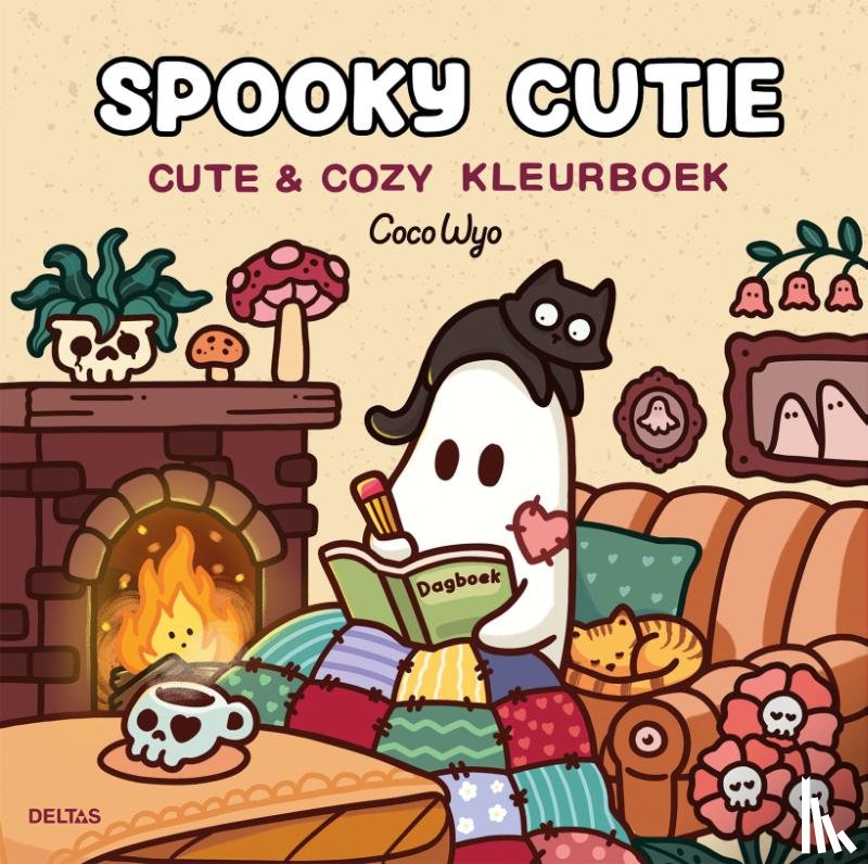  - Spooky Cutie Cute & Cozy kleurboek Coco Wyo