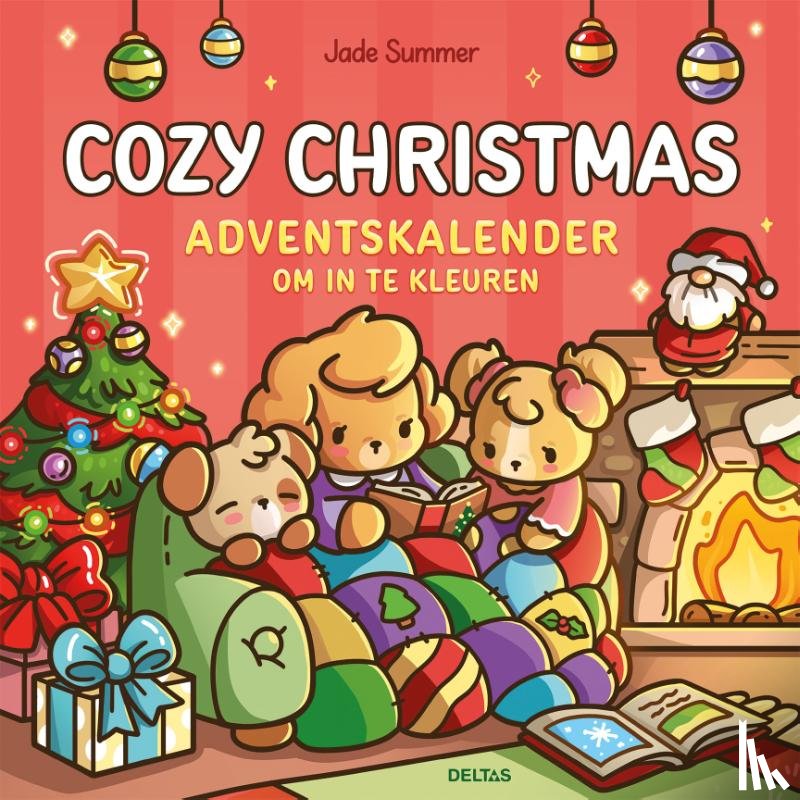  - Cozy Christmas Adventskalender om in te kleuren Jade Summer