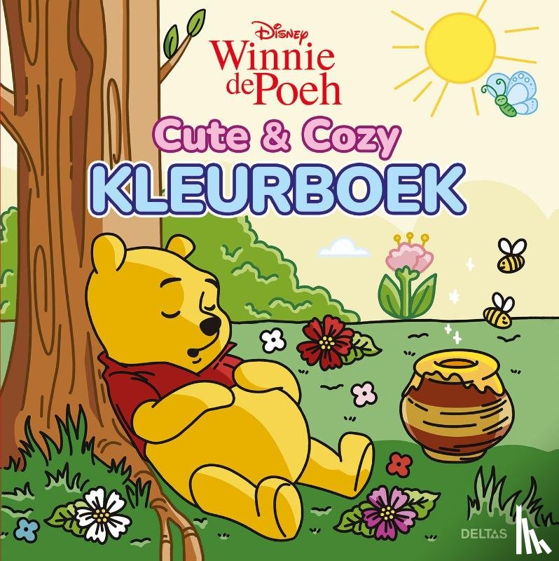  - Disney Cute & Cozy kleurboek Winnie de Poeh