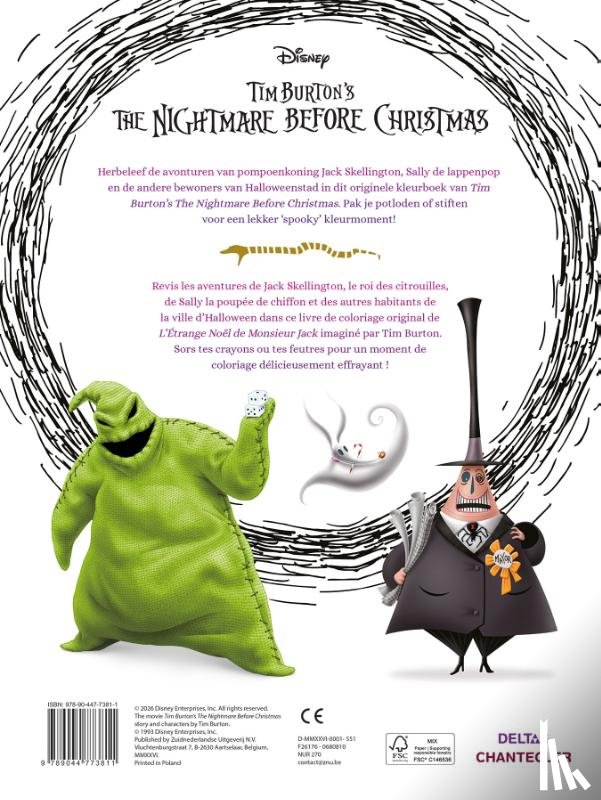  - Disney Tim Burton's The Nightmare before Christmas Coloring
