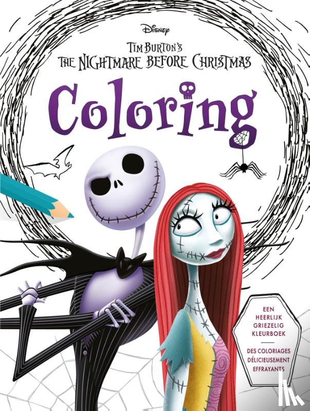  - Disney Tim Burton's The Nightmare before Christmas Coloring