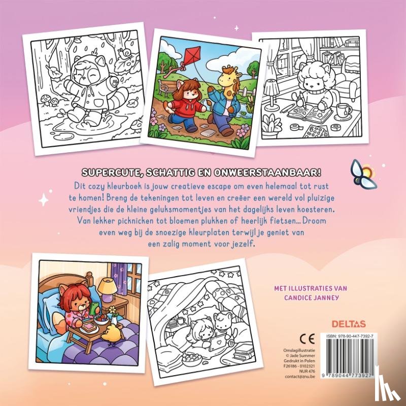  - Cozy Life - Comfy kleurboek Jade Summer