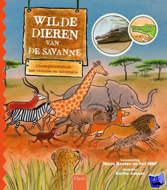Baeten, Marja - Wilde dieren van de savanne