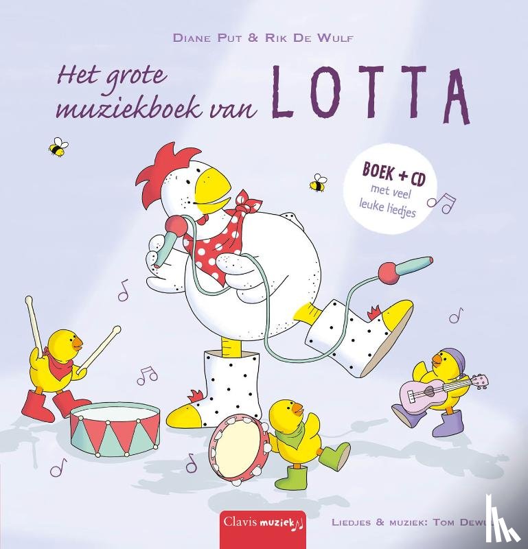 Put, Diane, Wulf, Rik de - Het grote muziekboek van Lotta