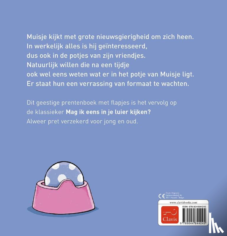 Van Genechten, Guido - Mag ik eens in je potje kijken? Boek + knuffel