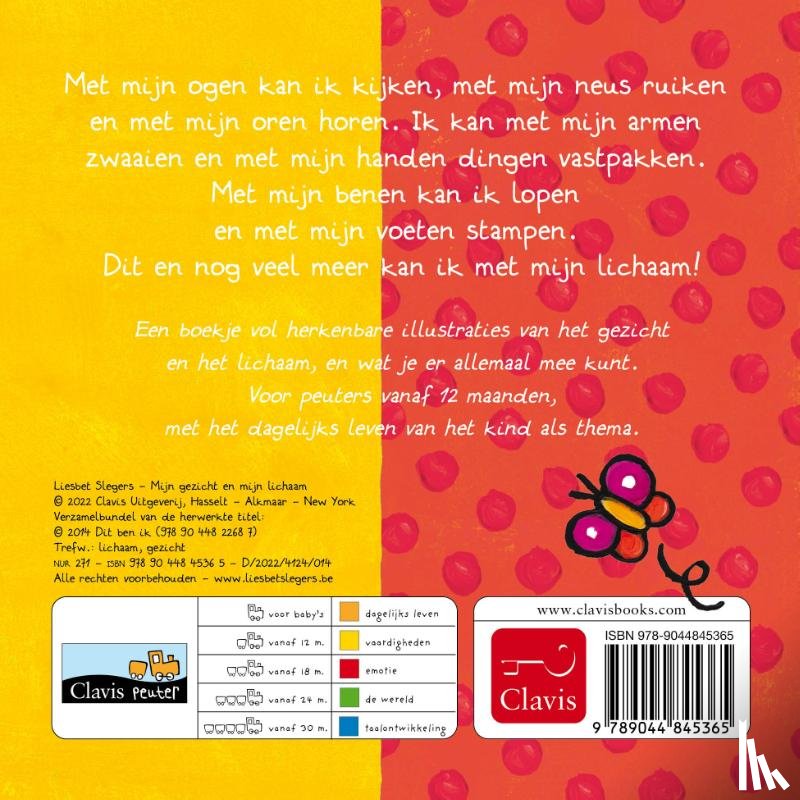 Slegers, Liesbet - Mijn gezicht en mijn lichaam