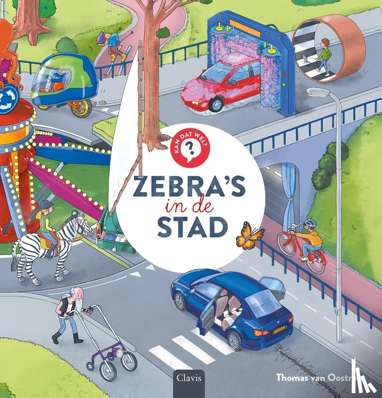 Oostrum, Thomas van - Zebra's in de stad