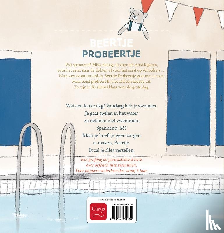 Uitgeverij, Clavis - Beertje Probeertje gaat zwemmen