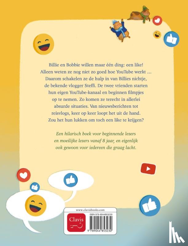 van Berckum, Jeroen - Billie en Bobbie willen een like